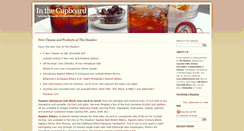 Desktop Screenshot of inthecupboard.com