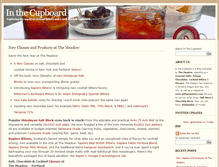 Tablet Screenshot of inthecupboard.com